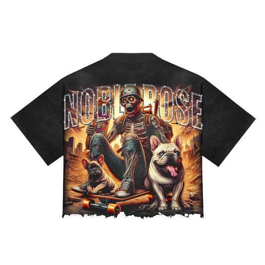 Noble Skateboarding with family